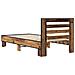 Struttura letto con testata Legno antico 80 x 200 cm - Foto miniatura 5