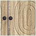 Mobile TV Rovere Sonoma 99 x 34,5 x 50 cm Legno ingegnerizzato - Foto miniatura 8