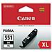 CLI-551XL BK Cartuccia Ink Originale Nera per Canon PIXMa MG6350 Capacità 4425 Pagine - Foto miniatura 1
