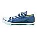 All Star Scarpe Sportive Bambino Blu Tela Lacci 7j237c numero 21 - Foto miniatura 3