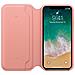 Flip Cover in Pelle colore Rosa Tenue - Foto miniatura 5