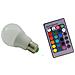 Lampadina Lampada Led Rgb 3w Watt E27 Telecomando Luce Color Dr - Foto miniatura 3