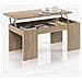 Tavolo Tavolino Contenitore Basso Da Caffè Con Ripiano Sollevabile 001637f - Foto miniatura 3