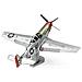 Metal Earth P-51d Mustang Sweet Arlene Puzzle Di Metallo 3d - Foto miniatura 3