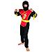 Ninja Master Costume Bambino, Rosso, 4-6 Anni, 82193 - Foto miniatura 1