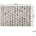 Tappeto In Pelle Marrone E Beige 140 X 200 Cm Tavak - Foto miniatura 6