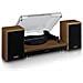 Giradischi Automatico LS-100WD con Trasmissione a Cinghia e 2 Altoparlanti Esterni in Legno - Foto miniatura 2