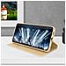 Custodia Samsung Galaxy S21 Plus Portafoglio Flip Funzione Supporto - Oro - Foto miniatura 2