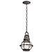 Lanterna A Catena Da Soffitto Da Esterno Piccola 1 Luce Zinco Ip44, E27 - Foto miniatura 1