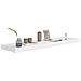 Scaffali A Parete 2 Pz Bianchi 90x23,5x3,8 Cm In Mdf - Foto miniatura 3