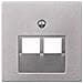 Zentralplatte Fr Uae-eins. 298060 System M Aluminium 298060 298060 (298060)  - Foto miniatura 1