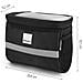 Borsa Da Manubrio Per Bici Wozinsky Con Finestra Per Telefono Touch 2l Nero (wbb12bk)  - Foto miniatura 6