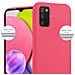 Custodia Compatibile Con Samsung Galaxy A03s In Candy Rosso - Coperchio Protettivo In Silicone Tpu Flessibile - Foto miniatura 5