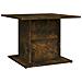 Tavolino Salotto Rovere Fumo 55,5x55,5x40cm Legno Multistrato - Foto miniatura 2