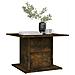 Tavolino Salotto Rovere Fumo 55,5x55,5x40cm Legno Multistrato - Foto miniatura 3