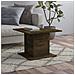 Tavolino Salotto Rovere Fumo 55,5x55,5x40cm Legno Multistrato - Foto miniatura 1