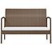 Set Divani Da Giardino 16 Pz Con Cuscini In Polyrattan Marrone - Foto miniatura 2