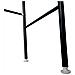 Scaffale Multiuso Per Lavatrice 3 Altezze Home 152x68 X25cm Nero - Foto miniatura 5