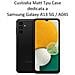 Custodia Tpu Silicone Cover Case Per Samsung Galaxy A13 5g - A04s Black - Foto miniatura 2