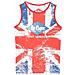 Canotta T-shirt glc0140 deb rouge-8a Ragazzo - Foto miniatura 1