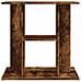 Supporto Acquario 60x30x60 cm in Legno Multistrato Rovere Fumo - Foto miniatura 3