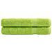 Asciugamani per Sauna SOLUND 2 pz Verdi 80x200 cm 600 g /m² - Foto miniatura 1