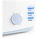 Tostapane TO 4500 Capacita 4 fette Potenza 1400 W Colore Bianco - Foto miniatura 9