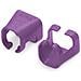 Digitus A-CC-VI, Clip di codifica a colori, Viola, Cloruro di polivinile (PVC), Cat5e/6, 100 pz, 100 mm - Foto miniatura 3