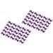 Digitus A-CC-VI, Clip di codifica a colori, Viola, Cloruro di polivinile (PVC), Cat5e/6, 100 pz, 100 mm - Foto miniatura 1