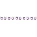 Digitus A-CC-VI, Clip di codifica a colori, Viola, Cloruro di polivinile (PVC), Cat5e/6, 100 pz, 100 mm - Foto miniatura 5
