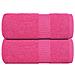 Asciugamani Ospiti 2 Pz Rosa 30x50 Cm 360 G/m 100% Cotone - Foto miniatura 1