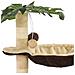 Lusso Casadino -  Albero Per Gatti Con Tiragraffi In Sisal 50cm Beige E Marrone - Foto miniatura 5