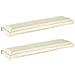 Set di Cuscini per Pallet 2 pcs Crema 150 x 40 x 8 cm - Foto miniatura 1