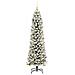 Albero di Natale artificiale con 300 LED Bianco 210 cm - Foto miniatura 3