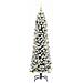 Albero di Natale artificiale con 300 LED Bianco 210 cm - Foto miniatura 4