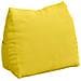 Cuscino per Schiena Giallo Chiaro 60 x 20 x 50 cm Tessuto - Foto miniatura 1