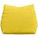 Cuscino per Schiena Giallo Chiaro 60 x 20 x 50 cm Tessuto - Foto miniatura 6