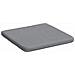 Cuscini per Seduta 4 pcs Grigio chiaro 40 x 40 x 3 cm Tessuto - Foto miniatura 5