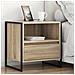 Comodino 2 pcs Sonoma 50 x 39,5 x 50 cm Legno multistrato - Foto miniatura 2