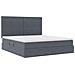 Letto con contenitore e materasso Grigio scuro 180 x 200 cm - Foto miniatura 5