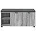 Panca per ingresso con cuscino Sonoma grigia 100 x 38 x 46 cm - Foto miniatura 6