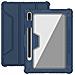 Cover per Galaxy Tab S8 - Pelle /PU, Blu, Auto Wake /Sleep - Foto miniatura 1