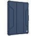 Cover per Galaxy Tab S8 - Pelle /PU, Blu, Auto Wake /Sleep - Foto miniatura 4