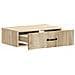 Tavolino da Parete Laterale Rovere Sonoma 59 x 34,5 x 17 cm - Foto miniatura 3