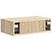 Tavolino da Parete Laterale Rovere Sonoma 59 x 34,5 x 17 cm - Foto miniatura 6
