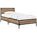 Struttura letto con testata Rovere Artigianale 80 x 200 cm - Foto miniatura 1