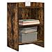 Comodini Rovere Fumo 40 x 30 x 60 cm Legno ingegnerizzato - Foto miniatura 2