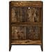 Comodini Rovere Fumo 40 x 30 x 60 cm Legno ingegnerizzato - Foto miniatura 3