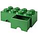 Contenitore Brick 8 Cassetto Verde - Foto miniatura 2