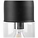 Lampada Da Soffitto Nera In Vetro E Metallo Nero - Purus - Foto miniatura 29